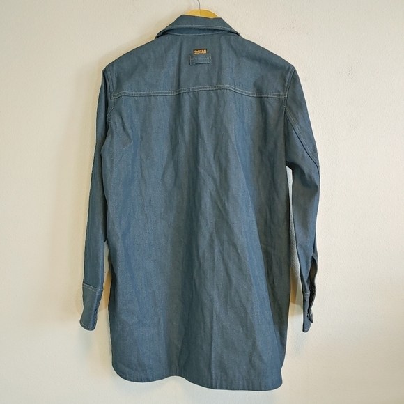 G-Star Raw Women's Naval Collar Overshirt 2.0 Sz Small Streetwear Loose Fit - Picture 10 of 16